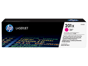 CARTUCHO DE TONER HP 201X ALTO RENDIMIENTO MAGENTA LASERJET CF403X