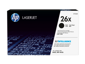 CARTUCHO DE TONER HP 26X ALTO RENDIMIENTO NEGRO LASERJET CF226X