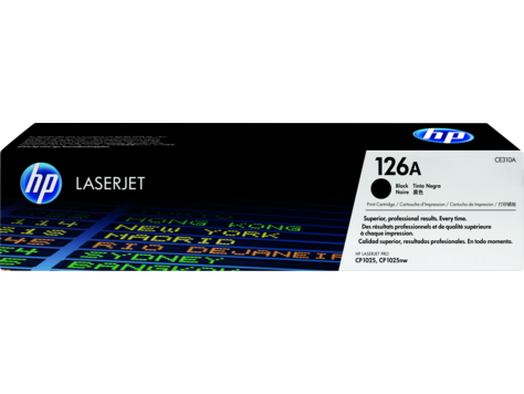 CARTUCHO DE TONER HP 126A NEGRO LASERJET CE310A