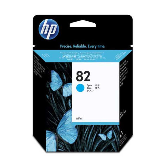 CARTUCHO DE TINTA HP 82 CIAN DESIGNJET 69ml C4911A