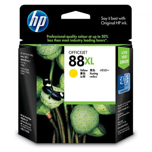 CARTUCHO DE TINTA HP 88XL ALTO RENDIMIENTO AMARILLO 21ml C9393A