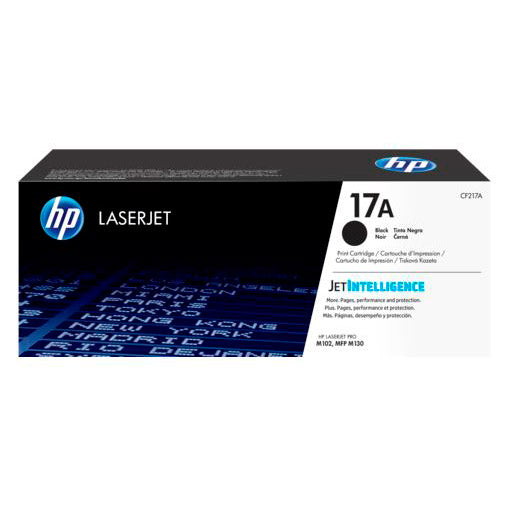 CARTUCHO DE TONER HP 17A NEGRO LASERJET CF217A