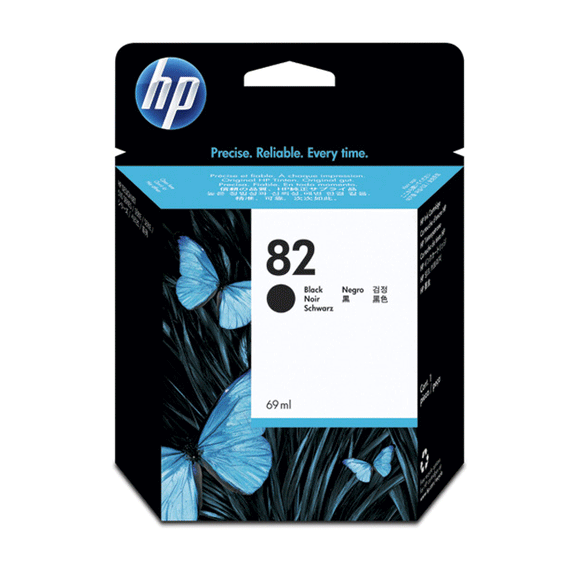 CARTUCHO DE TINTA HP 82 NEGRO DESIGNJET 69ml CH565A