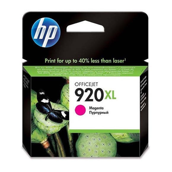 CARTUCHO DE TINTA HP 920XL ALTO RENDIMIENTO MAGENTA 12ml CD973A