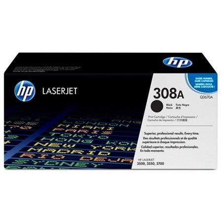 CARTUCHO DE TONER HP 308A NEGRO LASERJET Q2670A