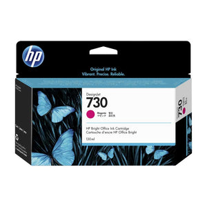 CARTUCHO DE TINTA HP 730 MAGENTA DESIGNJET 130ML P2V63A