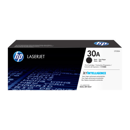 CARTUCHO DE TONER HP 30A NEGRO LASERJET CF230A