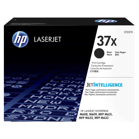 CARTUCHO DE TONER HP 37X ALTO RENDIMIENTO NEGRO LASERJET CF237X