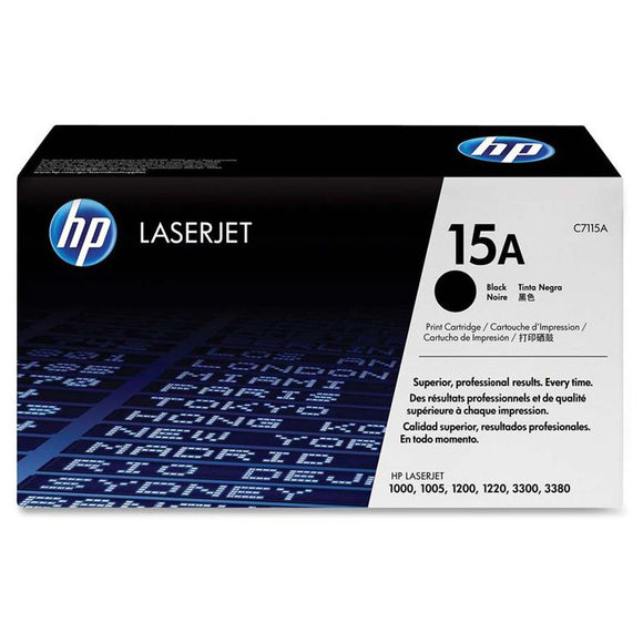 CARTUCHO DE TONER HP 15A NEGRO LASERJET C7115A